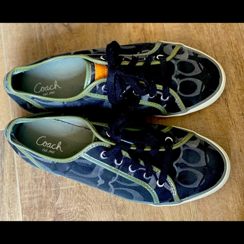 Coach sneakers - excellent condition, like new!